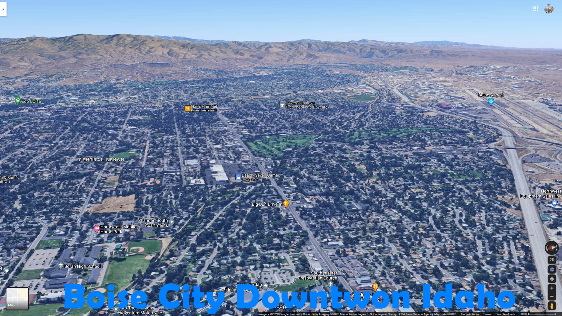 Boise City Downtwon Idaho